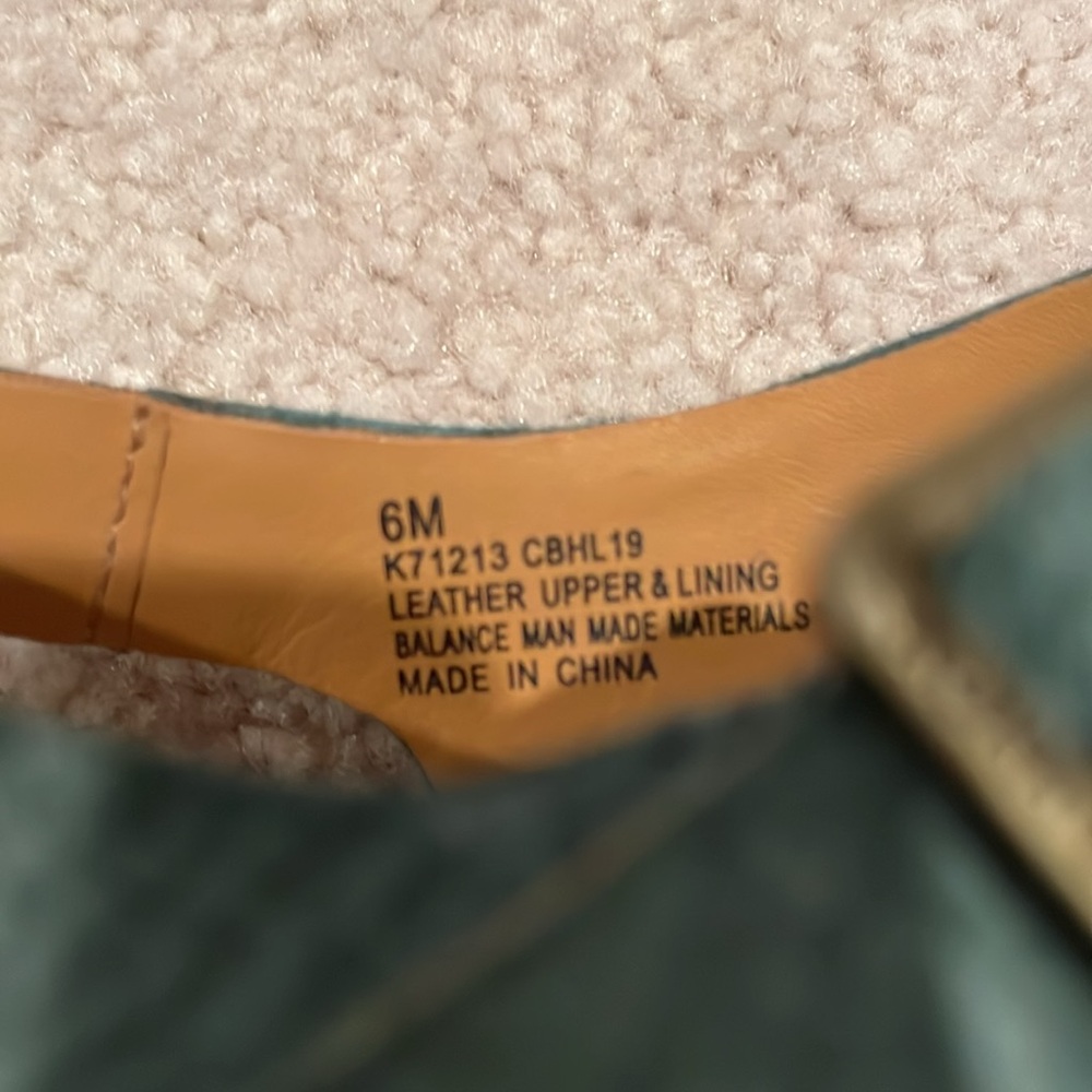 Kork-Ease Teal and Mustard Sandals - Picture 4 of 4